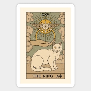 The Ring - Cats Tarot Magnet